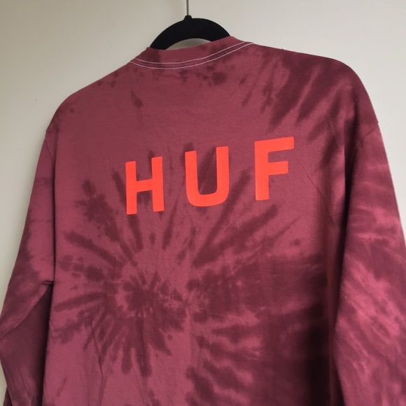 HUF Tie-Dye Long Sleeve Shirt - Picture 7 of 8